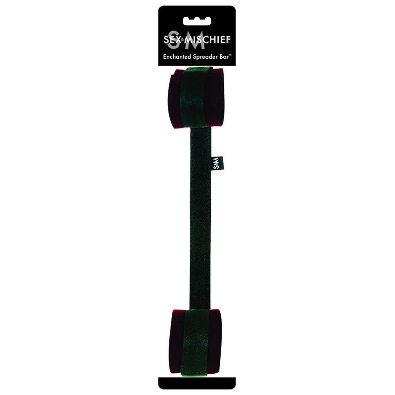 Sex & Mischief Enchanted Spreader Bar Black