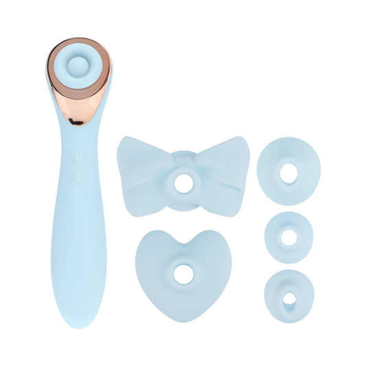 LoveLine Darling AirTapTech Rechargeable Vibrator Blue