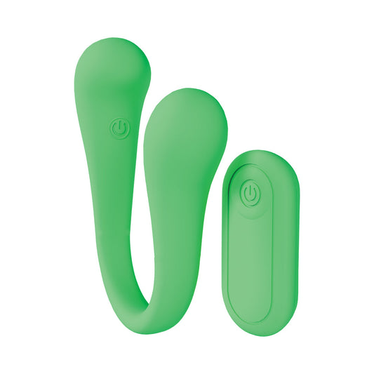 LoveLine FlexEase Bend Vibe Liquid Silicone Green