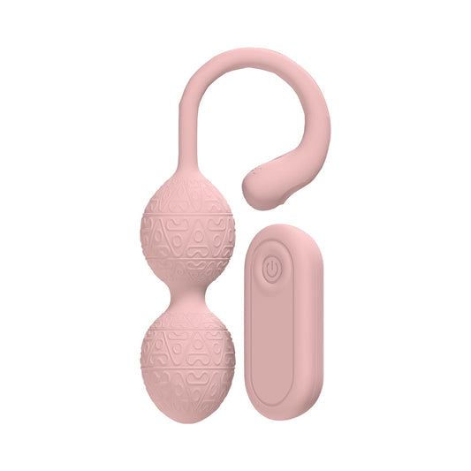 LoveLine PelviFit Beads Kegel Vibe Waterproof Remote Pink