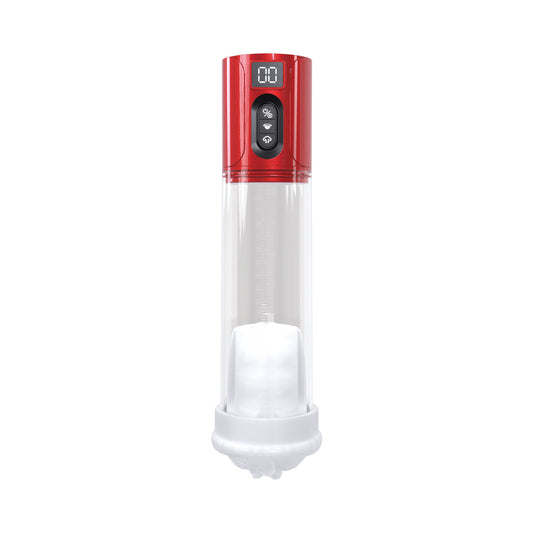 PUMPED HyperLift Masturbator Suction Metallic Red