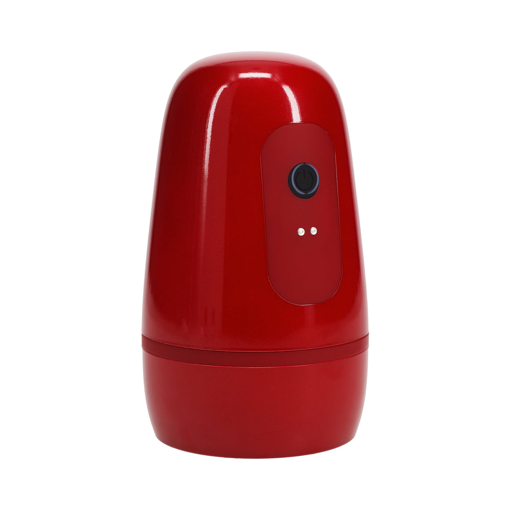 PUMPED Vibrobator Masturbator Negative Pressure Suction Vibration Metallic Red