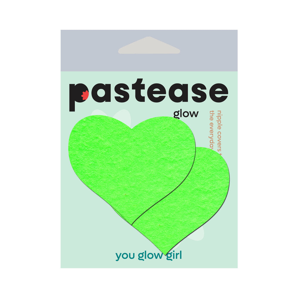 Pastease Love Glow-in-the-Dark Hearts Pasties