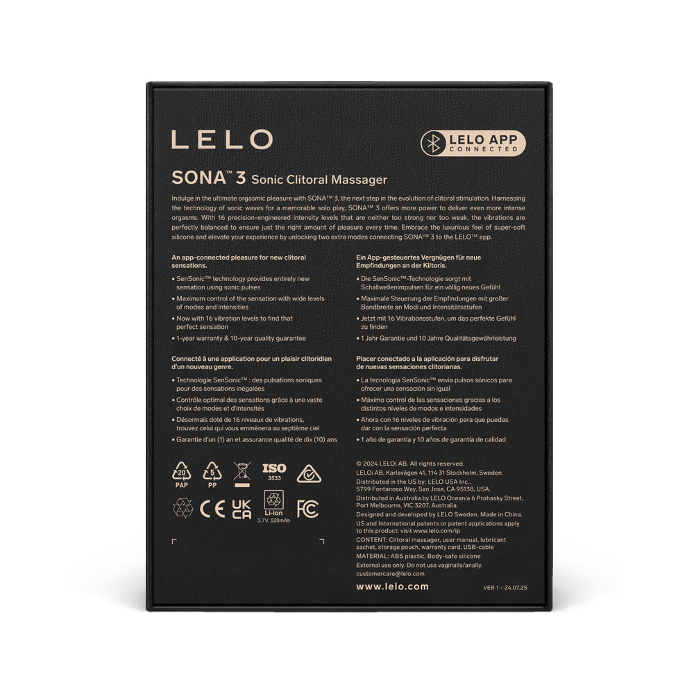 LELO SONA 3 Clitoral Stimulator Cream