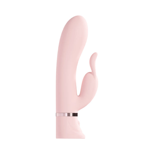 Loveline Tendre Rechargeable Silicone Rabbit Vibrator Pink