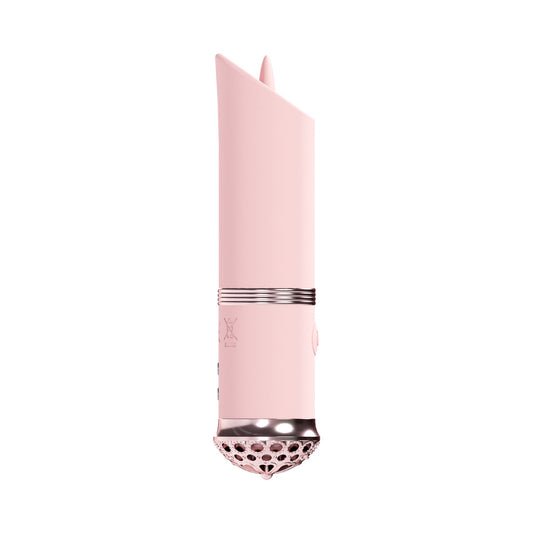 Loveline Luxe Rechargeable Silicone Mini Lipstick Vibrator Pink