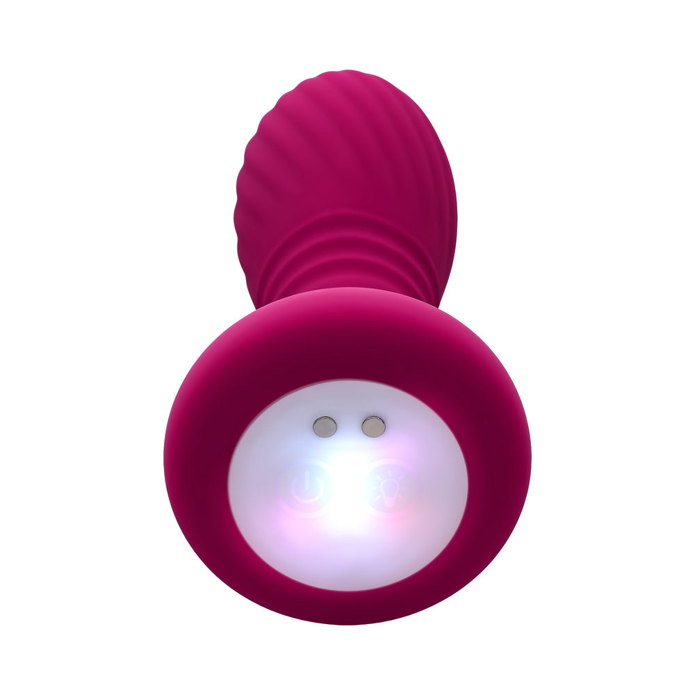 Evolved Party Plug Silicone Rechargeable Burgundy