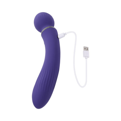 Evolved Shiver Silicone Rechargeable Purple