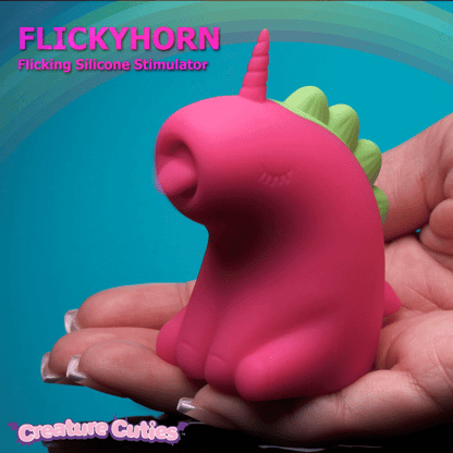 Creature Cuties Flickyhorn Flicking Silicone Stimulator