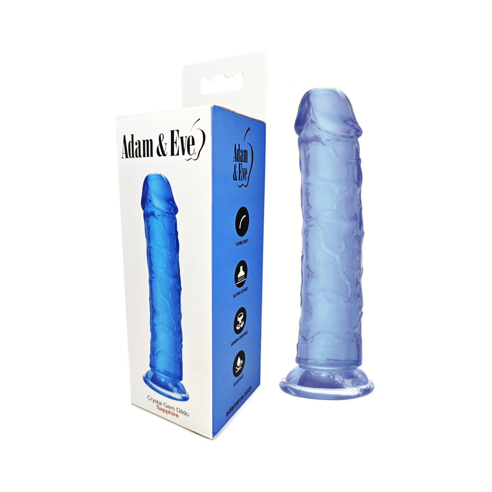 Adam & Eve Crystal Gem 7 in. Dildo