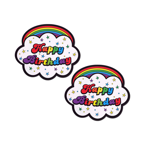 Pastease Happy Birthday Cloud Rainbow Pasties