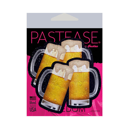 Clinking Beer Mug Nipple Pasties