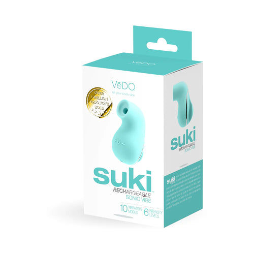 Suki Sonic Suction Rechargeable Vibrator