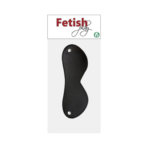 Rouge Fetish Play Vegan Blindfold Black