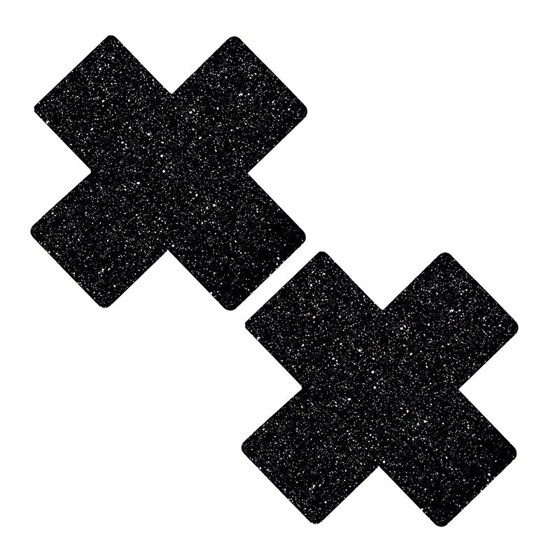 Neva Nude X Factor Glitter Black Pasties