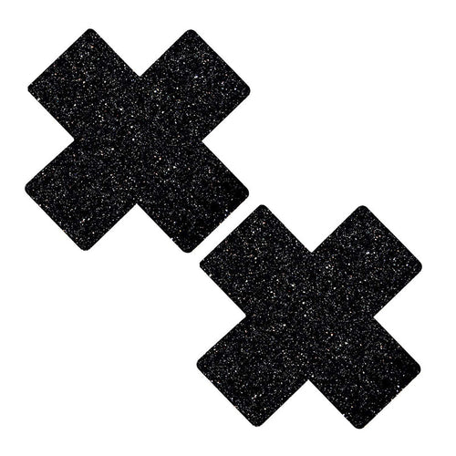 Neva Nude X Factor Glitter Black Pasties