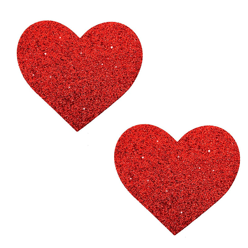 Neva Nude Heart Glitter Pasties