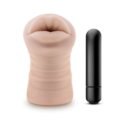 M for Men Angie Oral Stroker with Bullet Vibrator