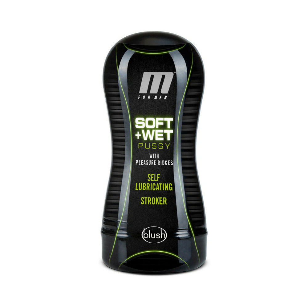 M for Men Soft + Wet Self-Lubricating Pocket Stroker
