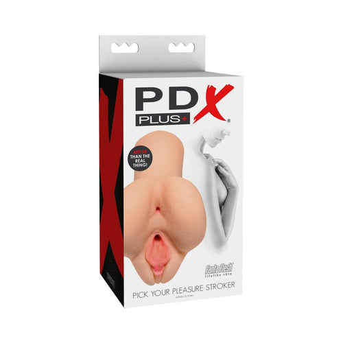 PDX Plus Pick Your Pleasure Dual Entry Stroker
