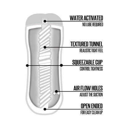 Happy Ending Self-Lubricating Shower Stroker