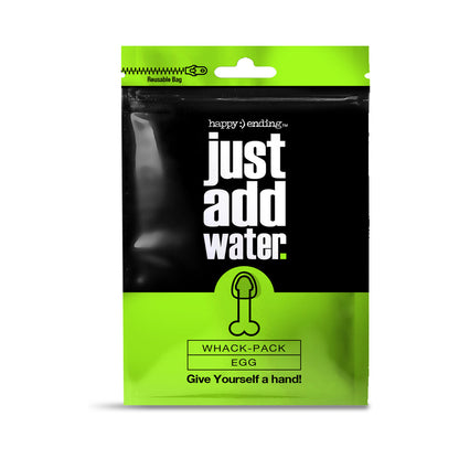 Happy Ending Just Add Water Self-Lubricating Whack Pack Egg