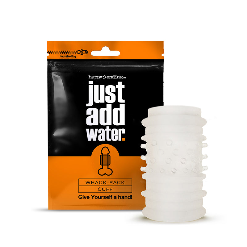 Happy Ending Just Add Water Self-Lubricating Whack Pack Cuff