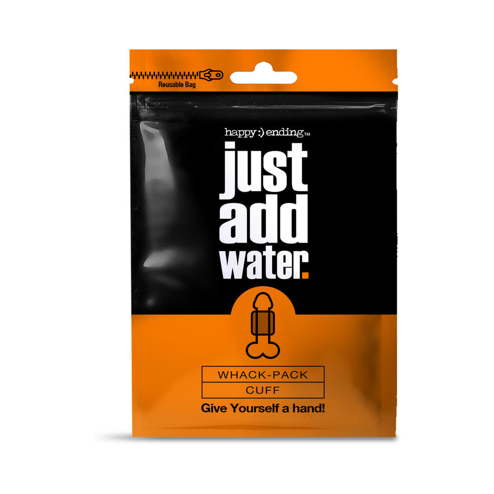 Happy Ending Just Add Water Self-Lubricating Whack Pack Cuff