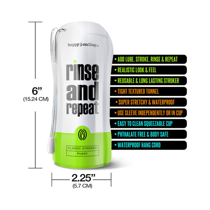 Happy Ending Rinse And Repeat Classic Stroker Pussy