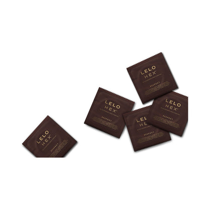 LELO HEX Respect XL Lubricated Latex Condoms, 12-Pack, view 3