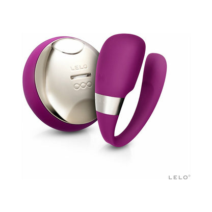 LELO TIANI 3 Couples Vibrator in deep rose, alternate view
