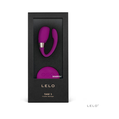 LELO TIANI 3 Couples Vibrator in deep rose, additional view
