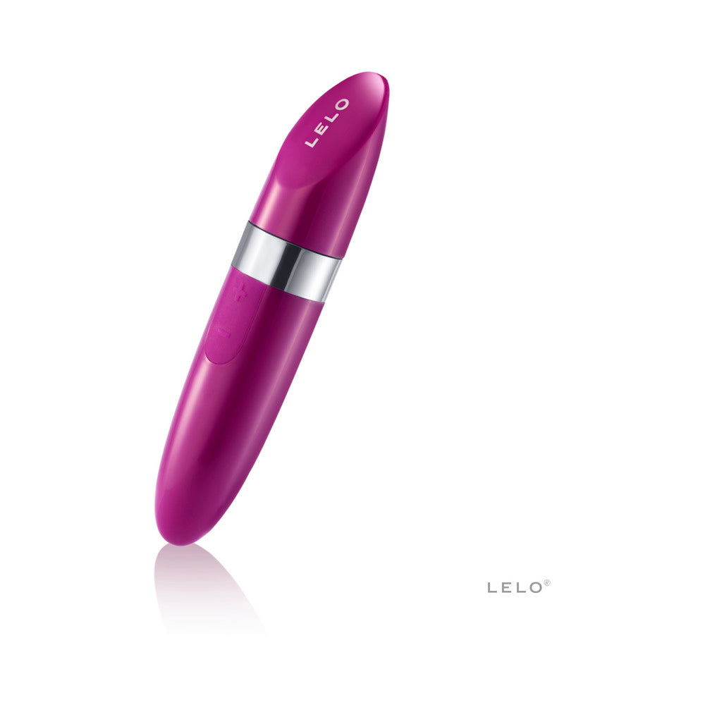 LELO MIA 2 Rechargeable Lipstick Vibrator, Deep Rose, view 2