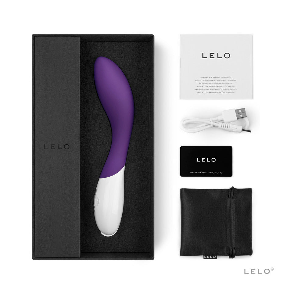 LELO MONA 2 Rechargeable G-Spot Vibrator in purple, product photo
