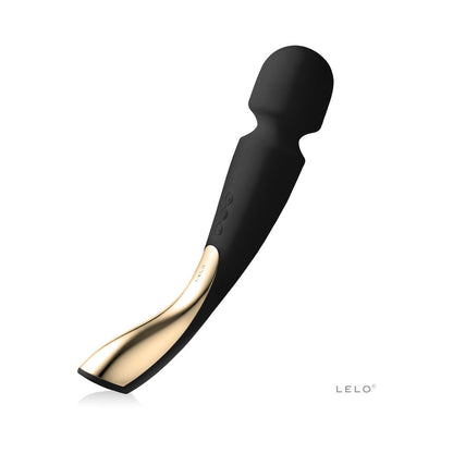 LELO SMART WAND 2 Large Rechargeable Wand Vibrator in black, alternate view