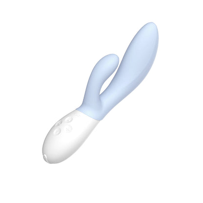 LELO INA 3 Dual Stimulator in seafoam, additional view