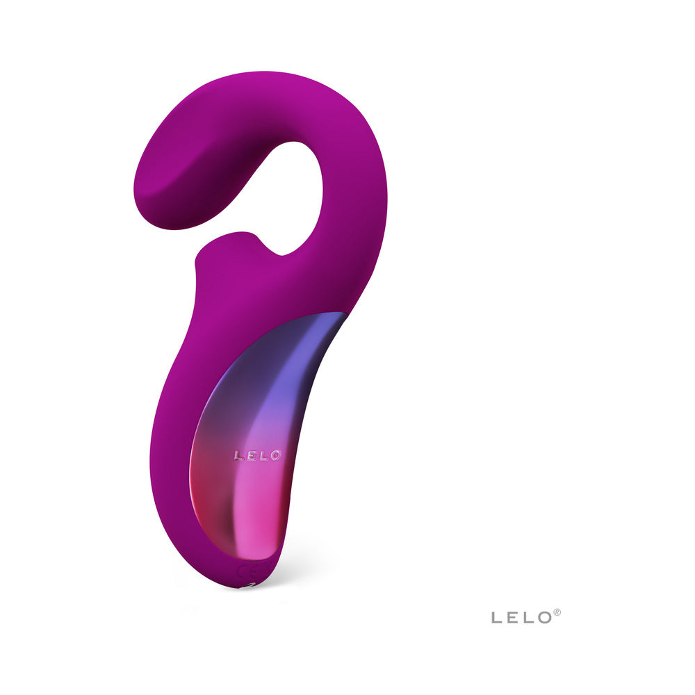 LELO ENIGMA CRUISE Suction Dual Stimulator in deep rose, alternate view