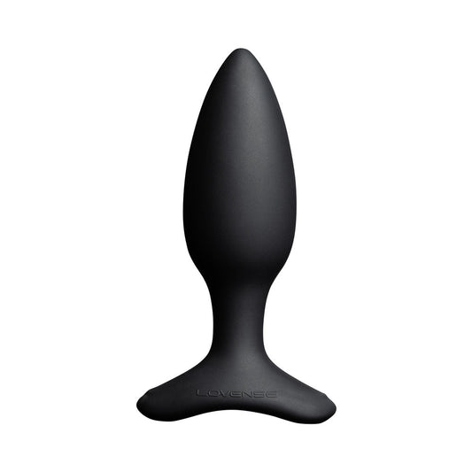 Lovense Hush 2 Bluetooth Remote-Controlled Vibrating Butt Plug Small 1.5 in.