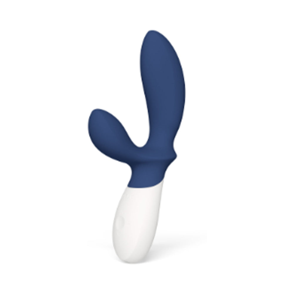LELO Loki Wave 2 Prostate Vibrator, Blue Base