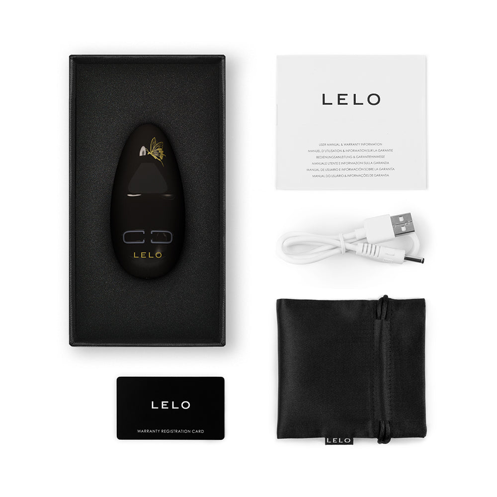 LELO NEA 3 Mini Vibrator in black, product photo
