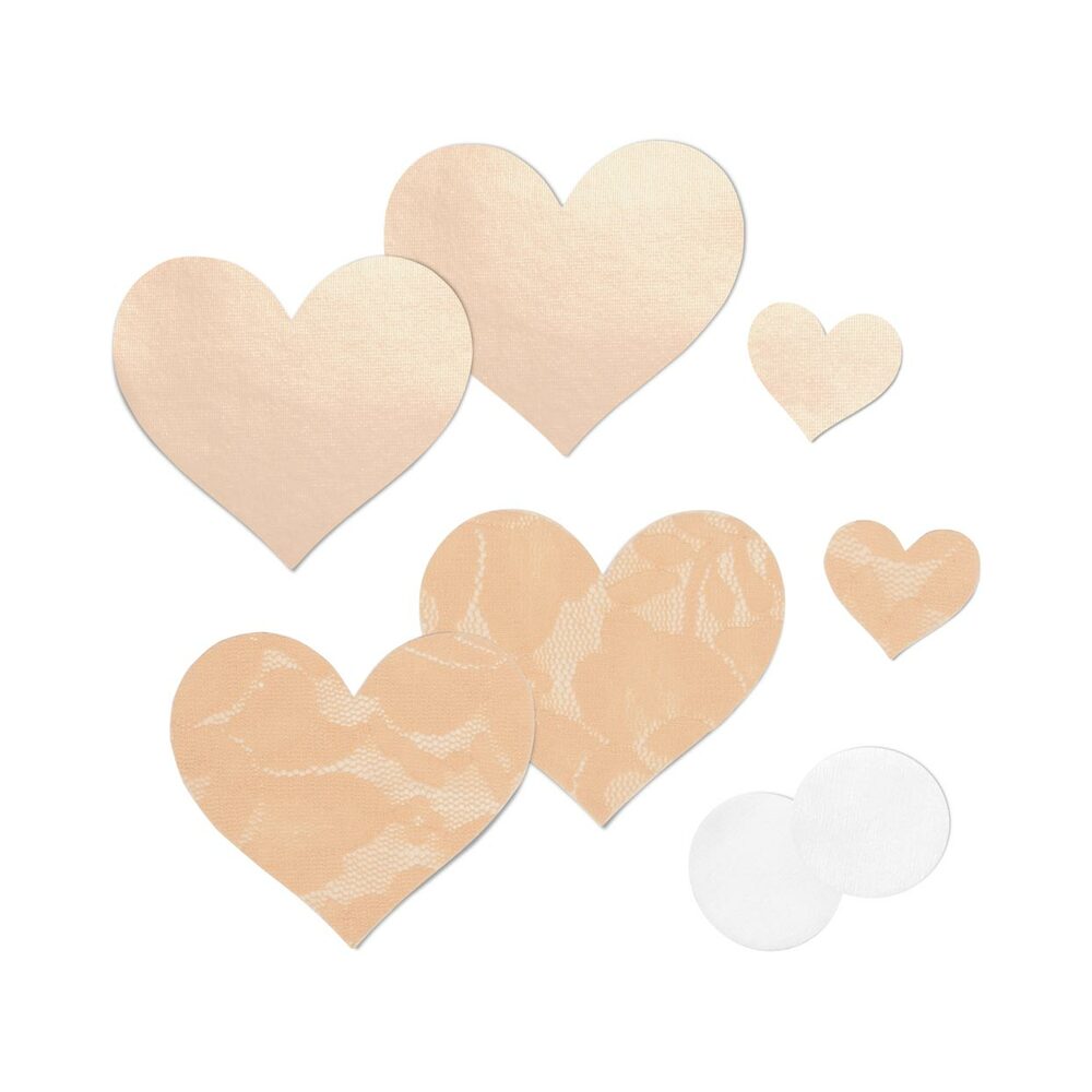 Nippies Basic Creme Hearts Pasties
