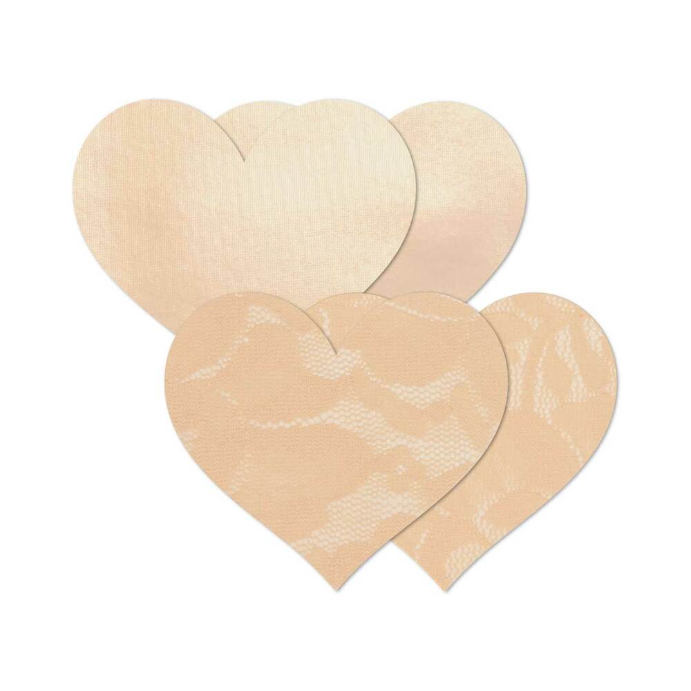 Nippies Basic Creme Hearts Pasties