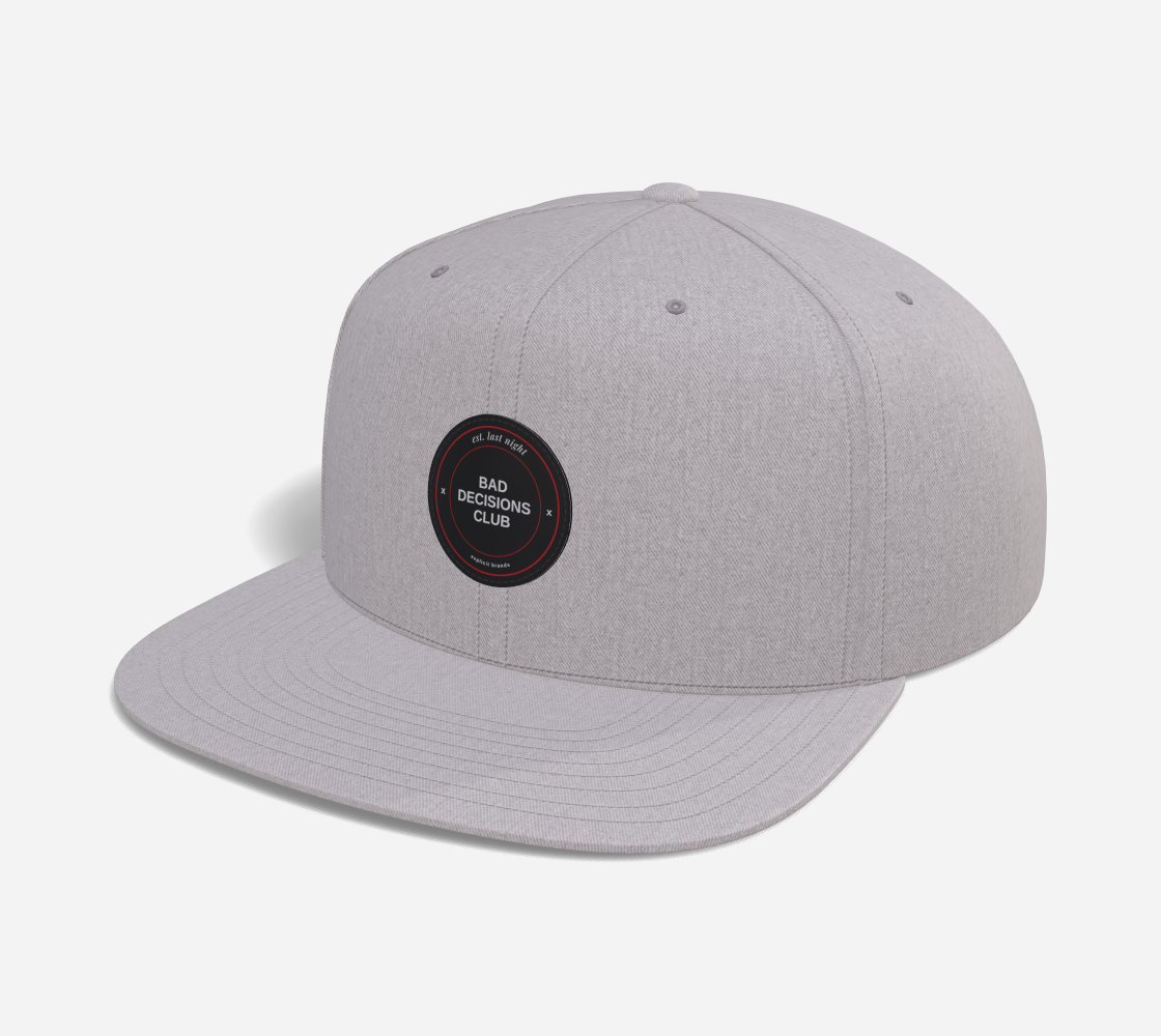 BDC Snapback Hat w/ Patch 2"