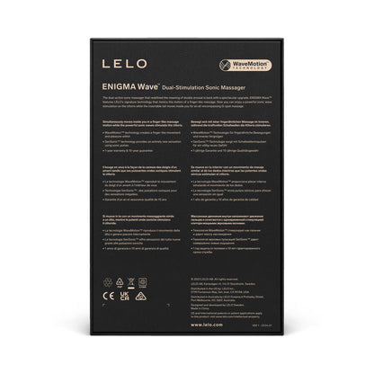 LELO Enigma Wave Suction Dual Stimulator Black
