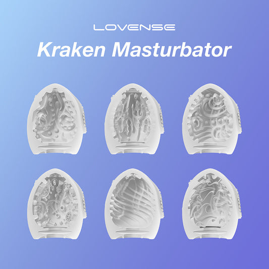 Lovense Kraken 6 Pack Masturbator Eggs