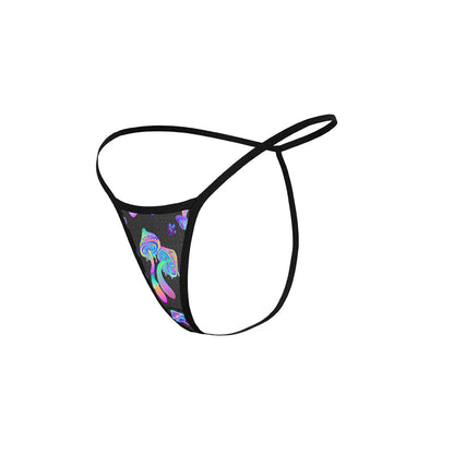 Magic Silk Hazy Dayz Crop Top, Skirt & G-String Set Mushroom