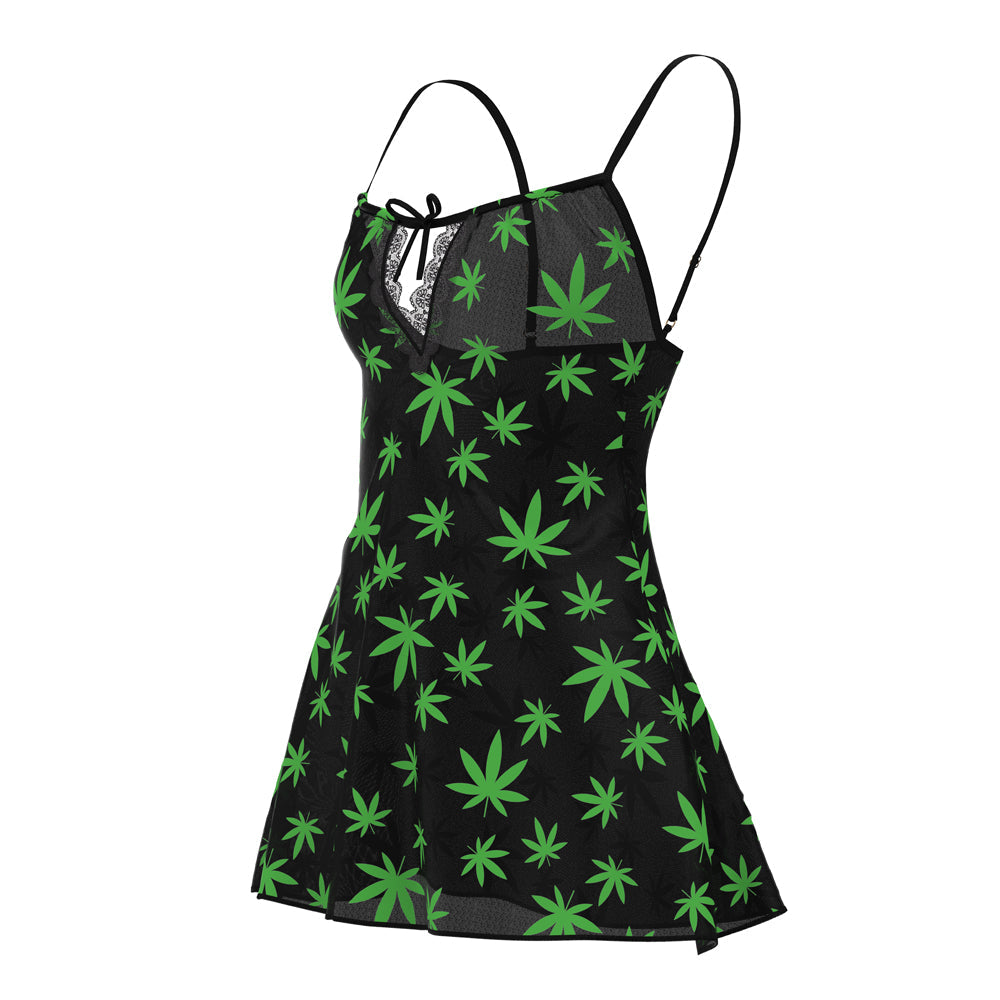 Magic Silk Hazy Dayz Dress & G-String Set