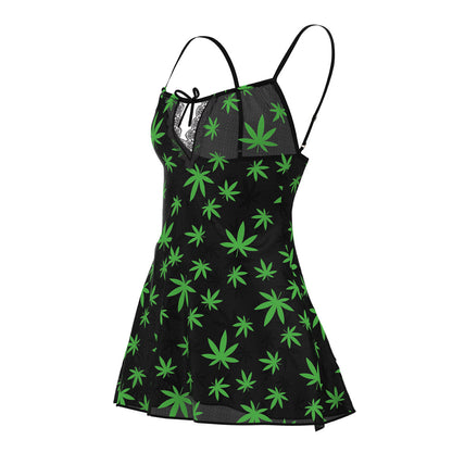 Magic Silk Hazy Dayz Dress & G-String Set