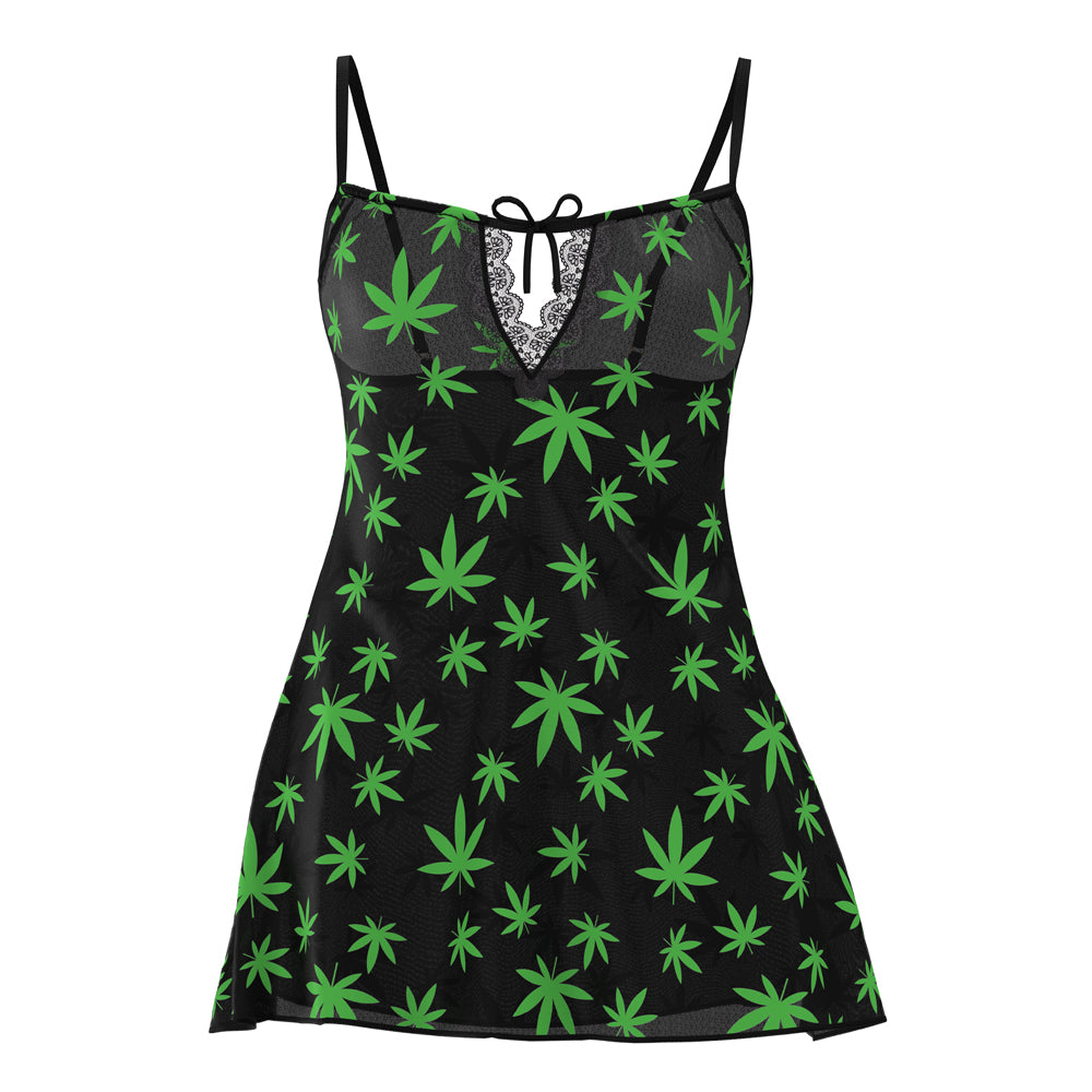 Magic Silk Hazy Dayz Dress & G-String Set