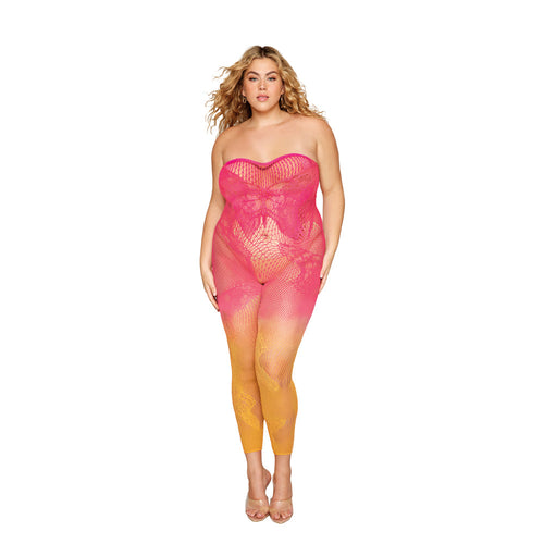 Dreamgirl Versatile Butterfly Fishnet Bodystocking